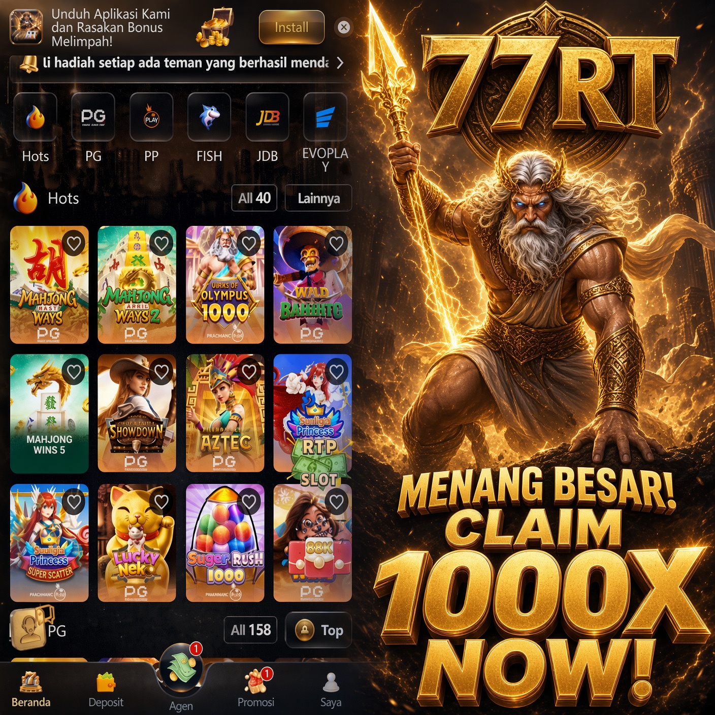 77RT - Daftar Game Online dengan Pilihan Slot yang Beragam
