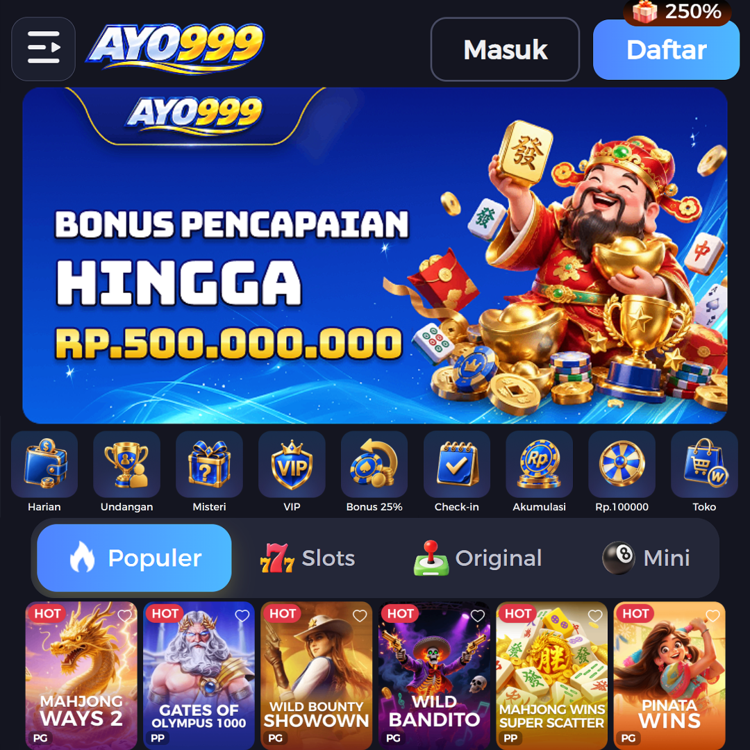 AYO999 - Jelajahi Dunia Slot Online Penuh Kejutan dan Keseruan